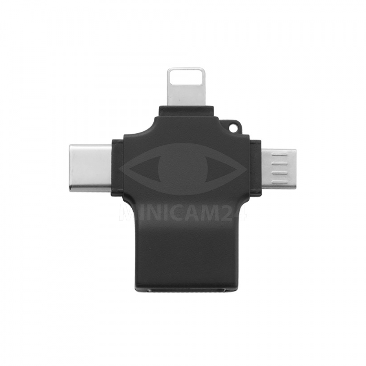 USB переходник-адаптер MOS Type-C - Micro USB - Lightning в  Петропавловск-Камчатском за 400 рублей – купить по лучшей цене